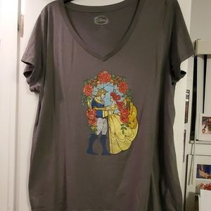 Torrid/Disney Beauty & The Beast Shirt 3X
